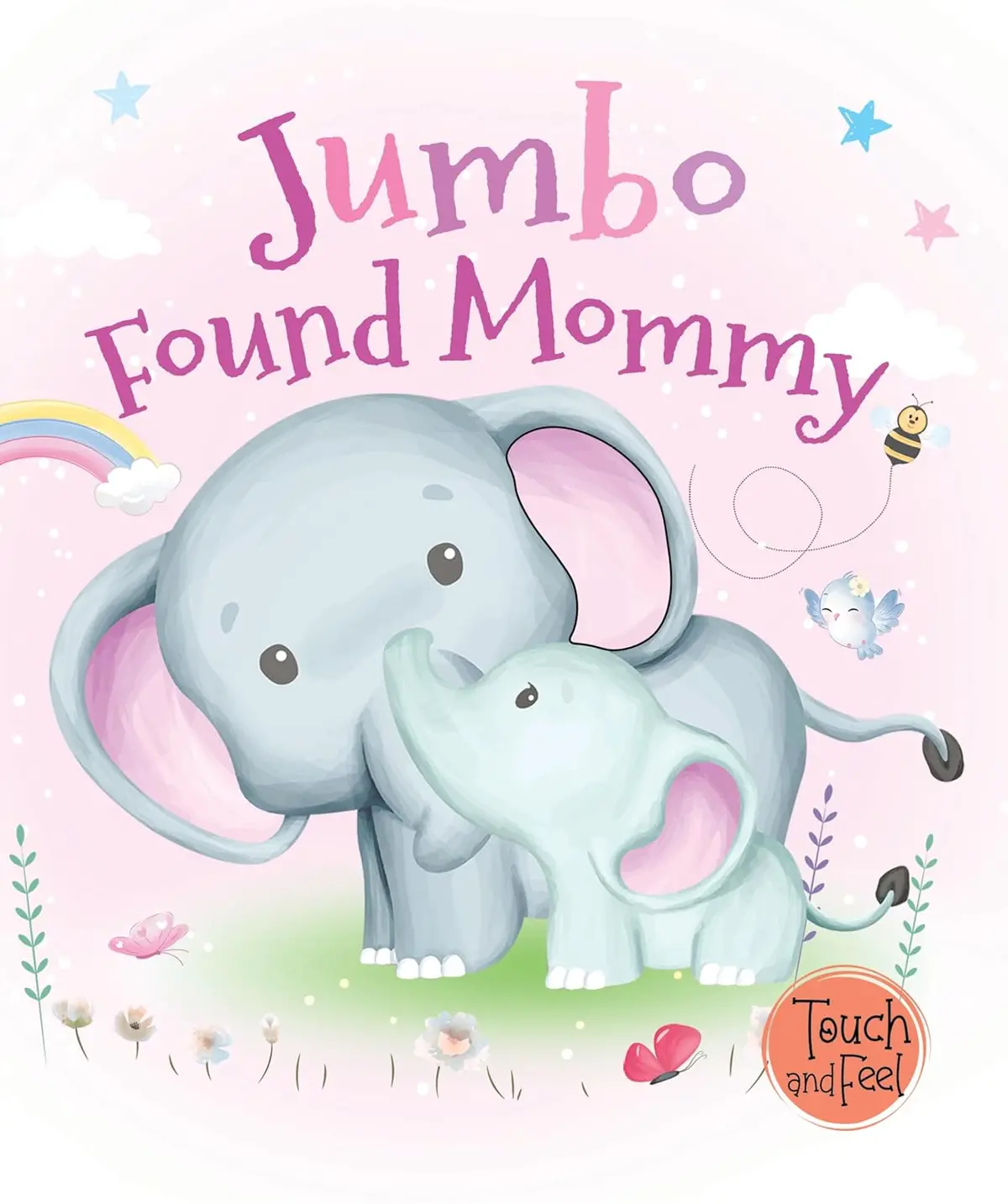 Booktopus Touch And Feel Board Book - Jumbo Found Mommy Sensory Book For Toddlers - Textured Baby Books For 4+ 1
