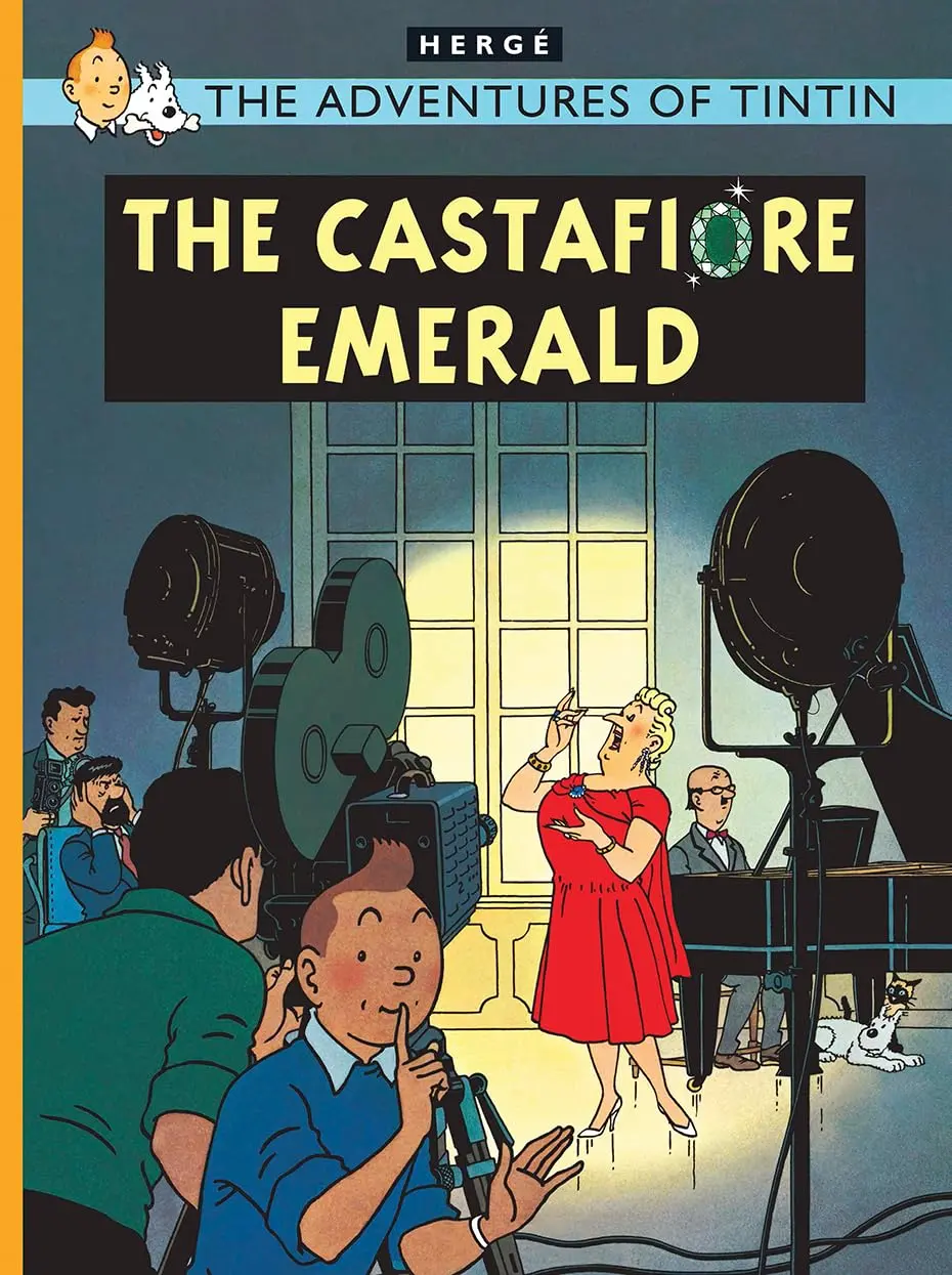 Tintin The Castafiore Emerald Story Book For Ages 7+ 1