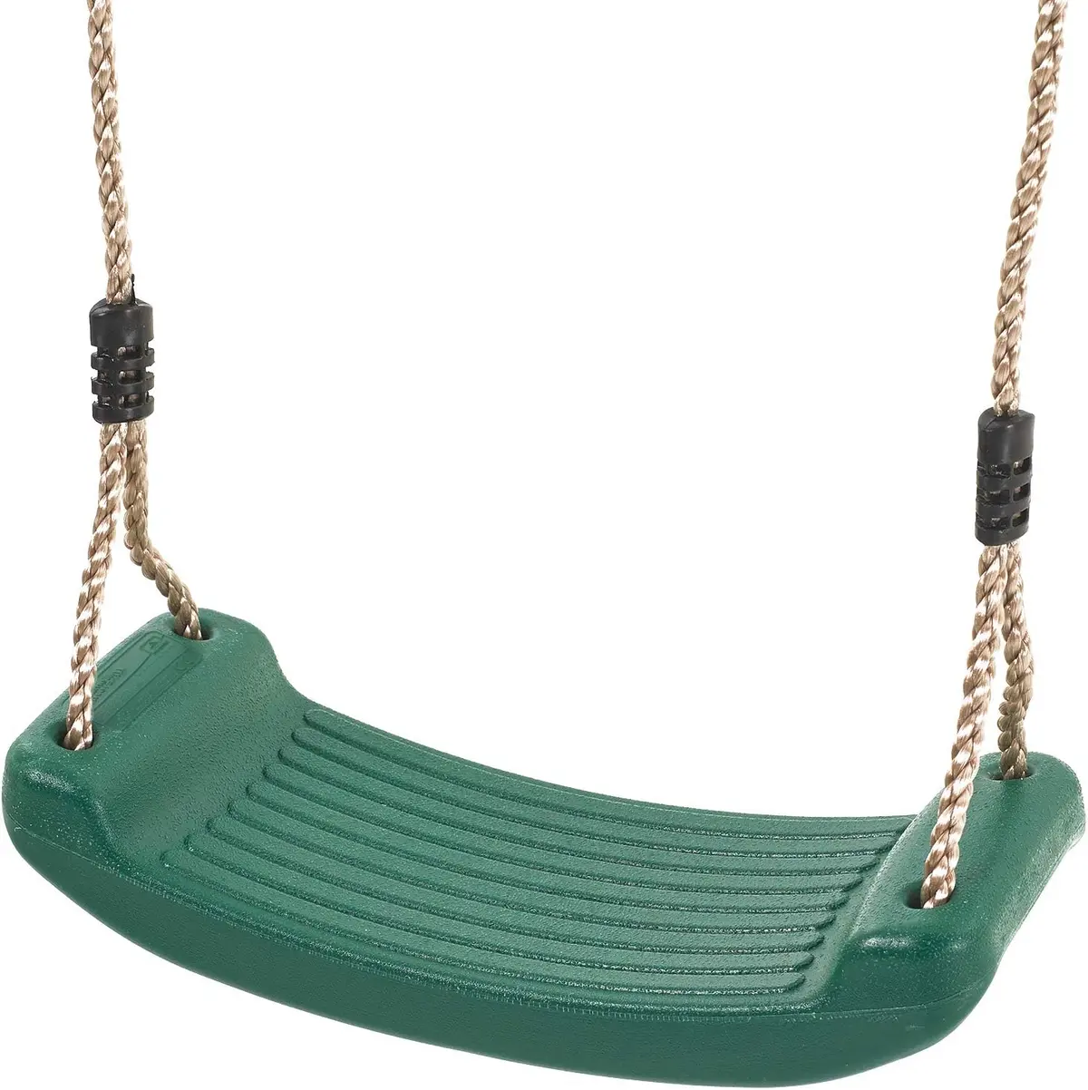 Reznor Plastic Swing Seat With Hight Adjustable Strong Rope Tree Swing For 3-12 Years Kids Children, Green 1
