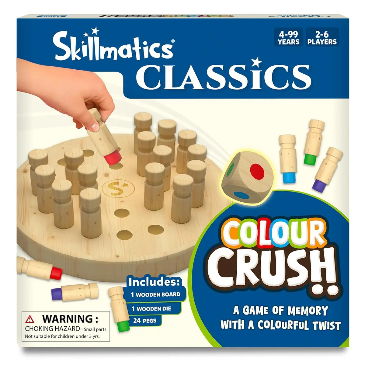 Skillmatics Colour Crush - Thrilling Memory Challenge, Fast-Paced Board & Travel Game For Ages 4+ 1