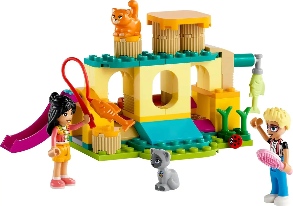 Lego Friends Cat Playground Adventure Building Kit For Ages 5+ 2