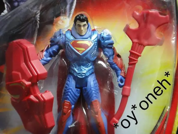 Mattel 超人 鋼鐵之軀 Dc Comics Superman Steel Strike Battle Staff And Shield Action Figure 25737 (Piu/Kw58-15) 1139902347 2