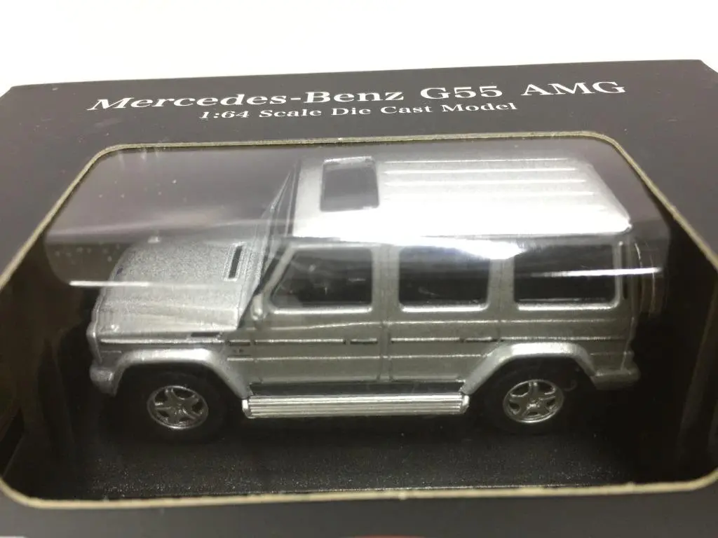 Kyosho 1/64 Mercedes-Benz G55 Amg Silver (K07021g3) (37280) (C1123-125A) 1