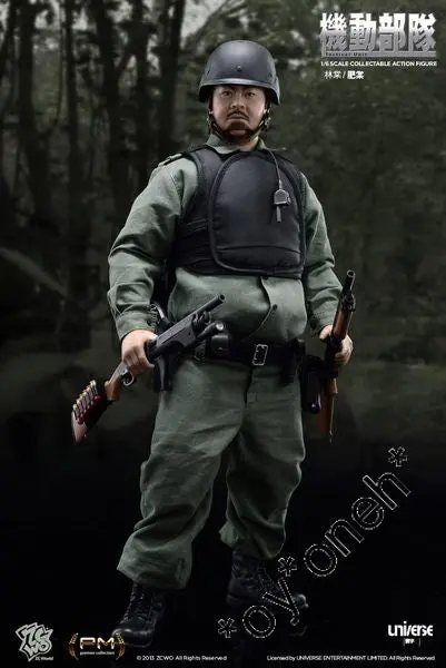 1/6 Zc World Ptu Tactical Unit 機動部隊 林雪 林棠 肥棠 Action Figure (Piu/F-325) 1137116558 1