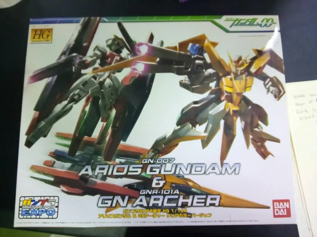 Arios Gundam&Gn Archer Clear Ver. 1