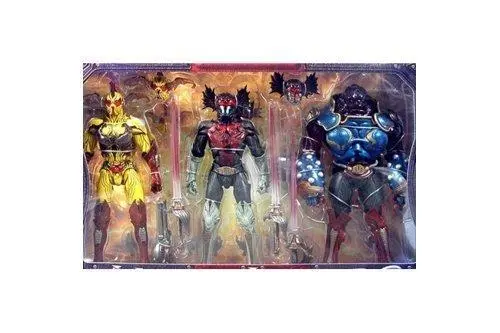 Bandai 32919 伏魔三劍俠 佐比丹 伊比路 加貝拉 套裝 S.I.C. Super Imaginative Chogokin Vol.31 Akumaizer 3 Xavitan Evil Gabra Set (Bet-29-212) 2