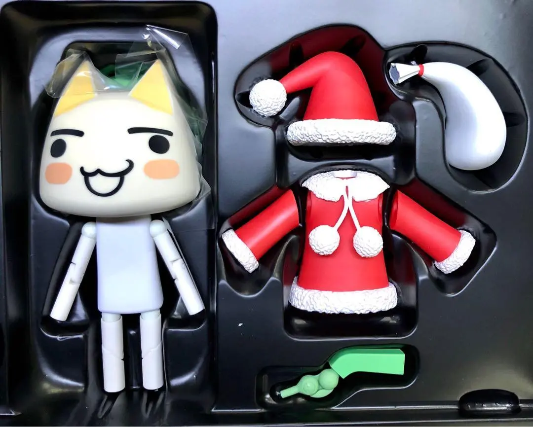 Kaiyodo Taito Prize Revoltech Costume Series No.3 Christmas Ver. Toro Kuro Set 海洋堂 景品轉輪 No.003 隨身玩伴 聖誕老人版 多洛 庫洛 套裝 (Buy-Mc) 存 2