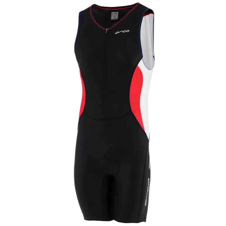Mens Core Trisuit Bk-Rd 1