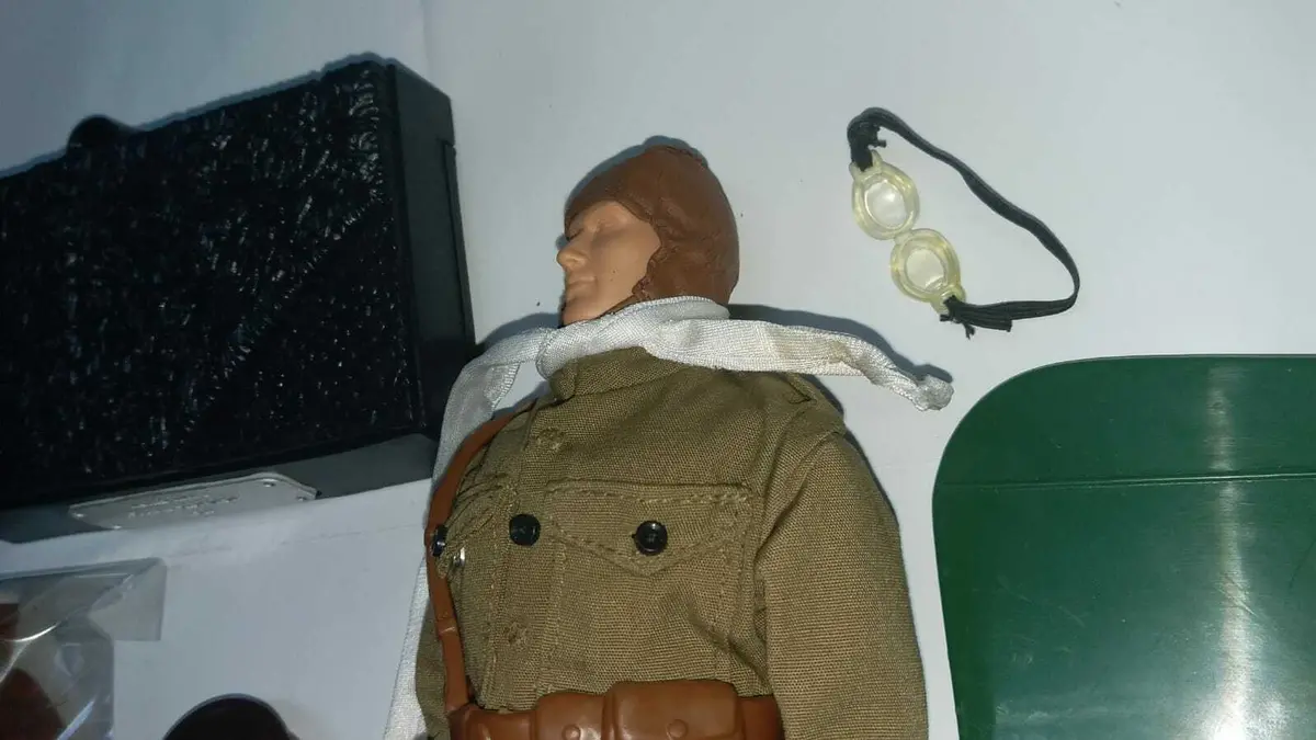 Hasbro Gi Joe World War I Aviator Ace 94Th Aero Squadron Test Shot Prototype Factory Sample ( Error Sample) 第一次世界大戰飛行員 航空中隊 樣品 2