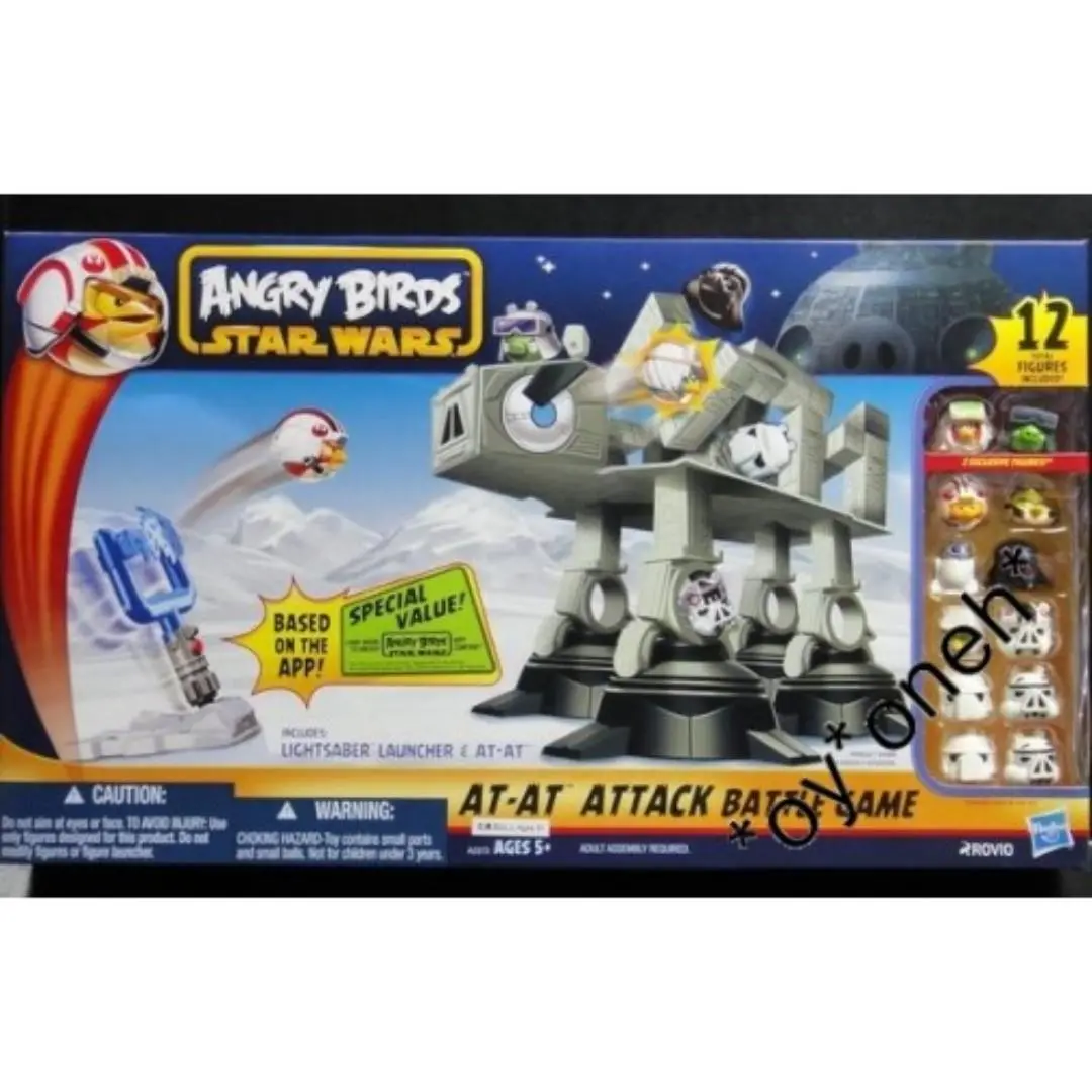 Hasbro 81253 憤怒鳥 星球大戰 全地域裝甲運輸步行機 Angry Birds Star Wars At-At Attack Battle (Piu/Kw276-100) 1