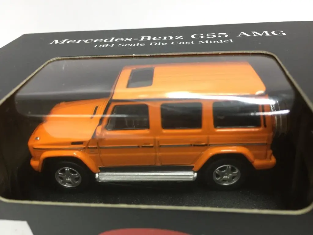 Kyosho 1/64 Mercedes-Benz G55 Amg Orange (K07021g5) (37282) (C1123-135) 1