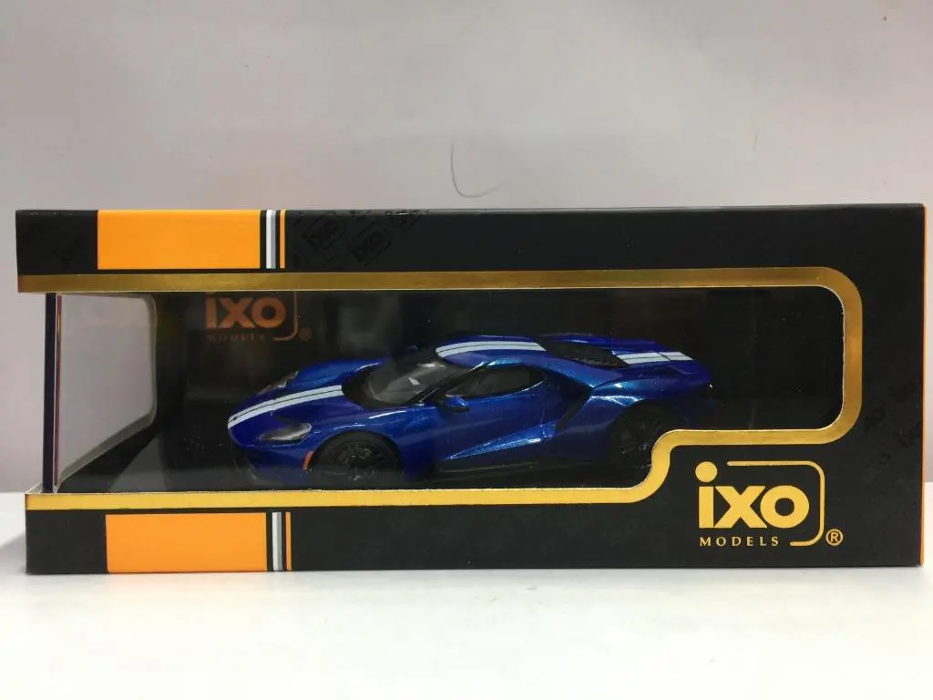 Ixo 1/43 Ford Gt 2017 Blue (Moc205) (32608) (Piu50) 1