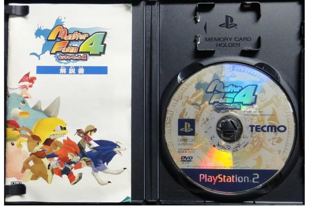 Sony Scei Ps2 Game Tecmo Monster Farm 4 怪物農場4 遊戲 日版 Slps25263 (Buy-80015) 2