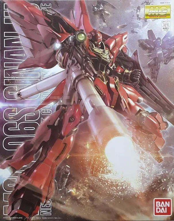 Bandai 81597 Mg 機動戰士高達uc 新自護 新類型人專用機動戰士 新安州 模型 Master Grade 1/100 Mobile Suit Gundam Unicorn Full Frontal Msn-06S Sinanju Neo Zeon Mobile Suit Customized For Newtype Plastic Model Kit (Epc-1178-105L/Epc-1214-105L/Epc-2265-105存/Epc-2358-112存/Epc-2461-105存) 1