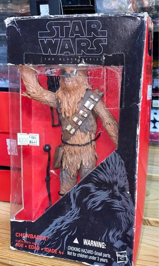 C251-621 Hasbro Star Wars 星球大戰 The Black Series Figure 05 Chewbacca 36013 1