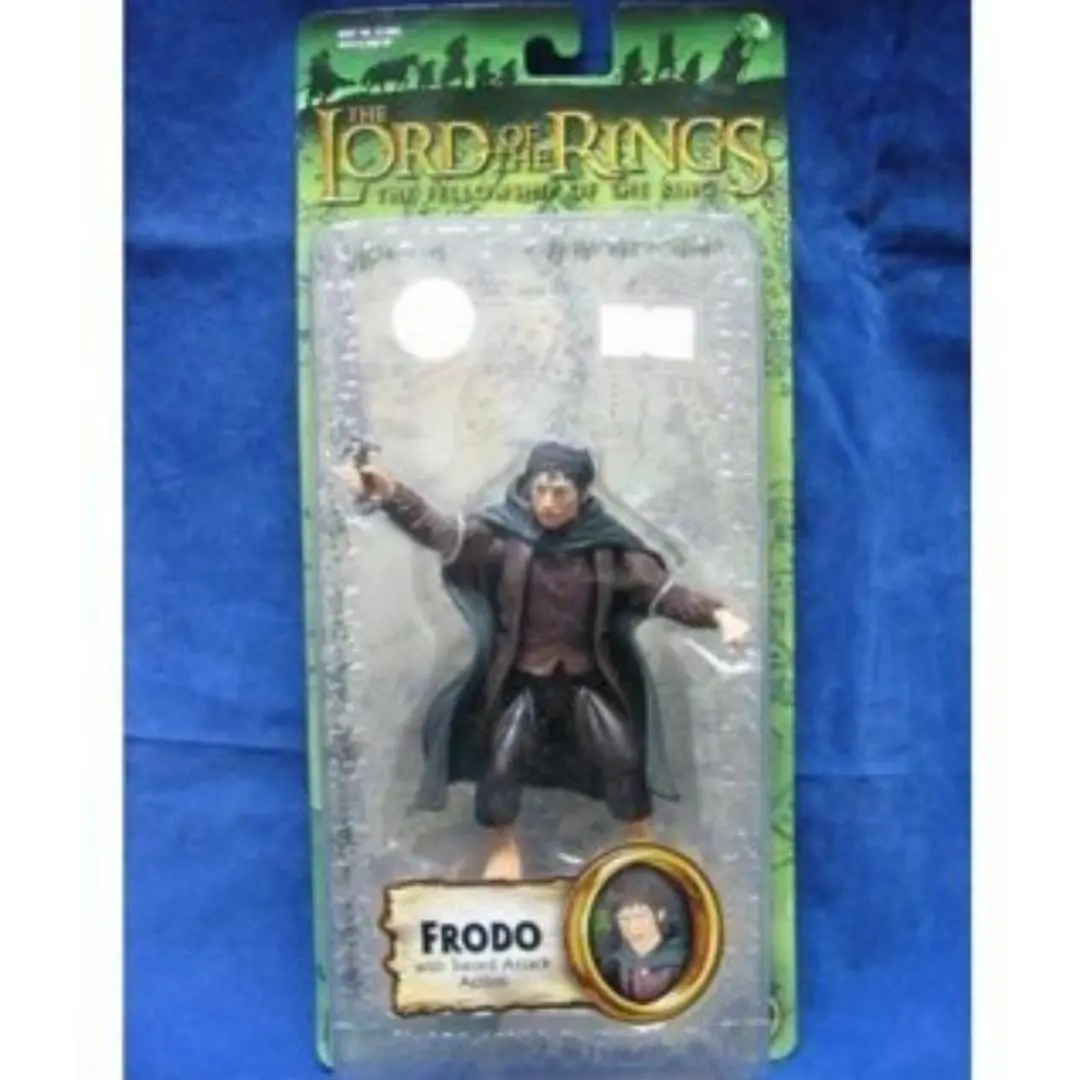 Toy Biz 81383 The Lord Of The Rings The Fellowship Of The Ring Frodo With Sword Attack Action 魔戒 佛羅多 (Lotr) 1