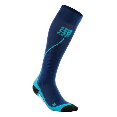 Cep Pro + Run Sock 2.0, Deep Ocean/Hawaii Blue, Men 1