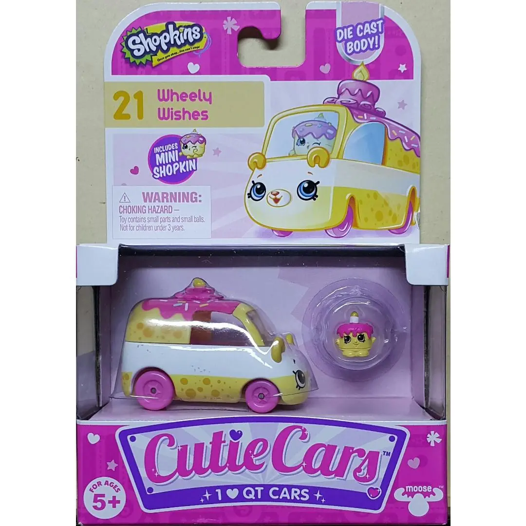 Moose 56585 Shopkins Cutie Cars 21 Wheely Wishes Die Cast Body (Epc-1432-10) 存 1