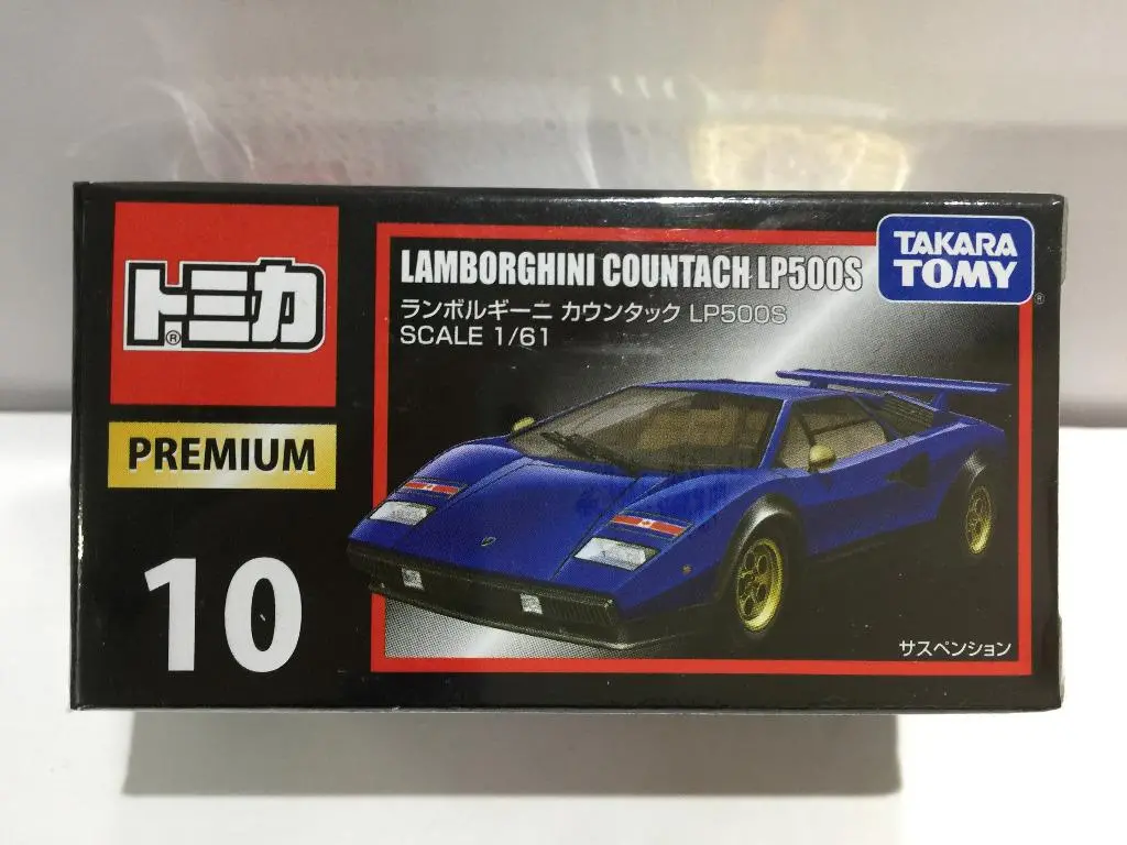 Takara Tomy Tomica Premium 10 1/61 Lamborghini Countach Lp500s (82437) (Piu18店) (C1028-8-82437) 1