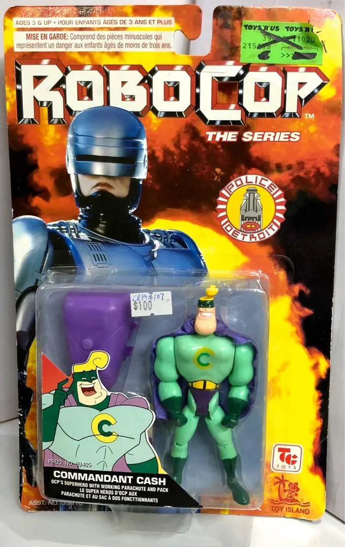 Toy Island Robocop Series Figure Commandant Cash C819-107店 1