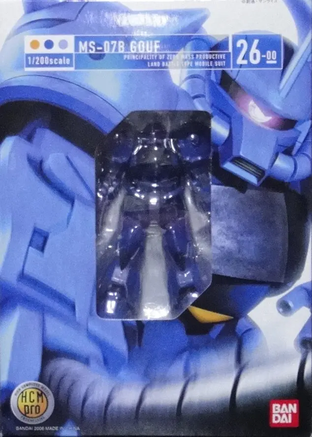 萬代 機動戰士高達 自護公國 量産陸戦型 機動戰士 老虎 Bandai High Complete Model Progressive Hcm Pro 26-00 Mobile Suit Gundam Principality Of Zeon Mass Productive Land Battle Type Mobile Suit Ms-07B Gouf (Buy-141858-Spk 店) 1