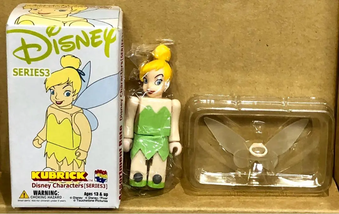 Medicom 100% Kubrick 迪士尼 Disney Characters Series 3 小仙子 Tinkerbell Peter Pan (Spk-17076T) 1