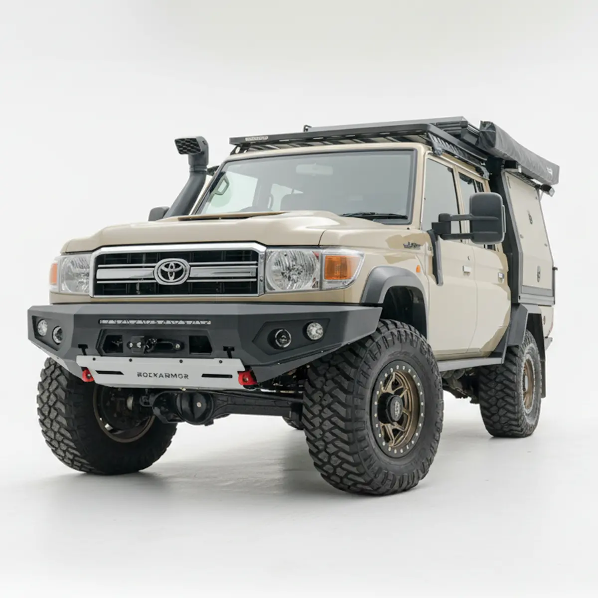 70 Series Gt Bumper No Loop Bull Bar | Suits 76, 78, 79 | 03/2007 - 11/2023 1