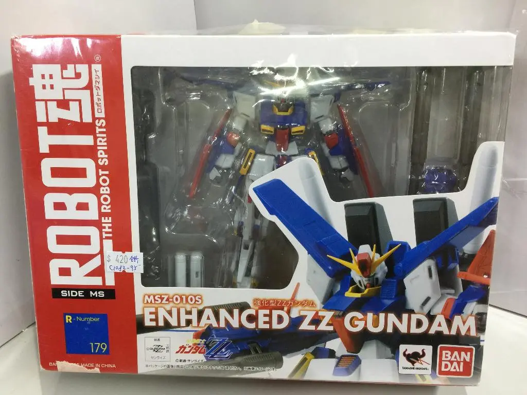 Bandai Robot 魂 179 Msz-010S Enhanced Zz Gundam (94971) (C1082-95) 1