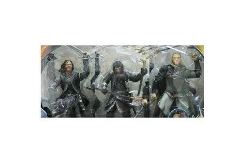 Toy Biz 81211 魔戒二部曲 雙城奇謀 伊多拉斯之戰 亞拉岡 勒苟拉斯 金靂 The Lord Of The Rings The Two Towers Freedom To Edoras Aragorn Legolas Gimli (Lotr) 2