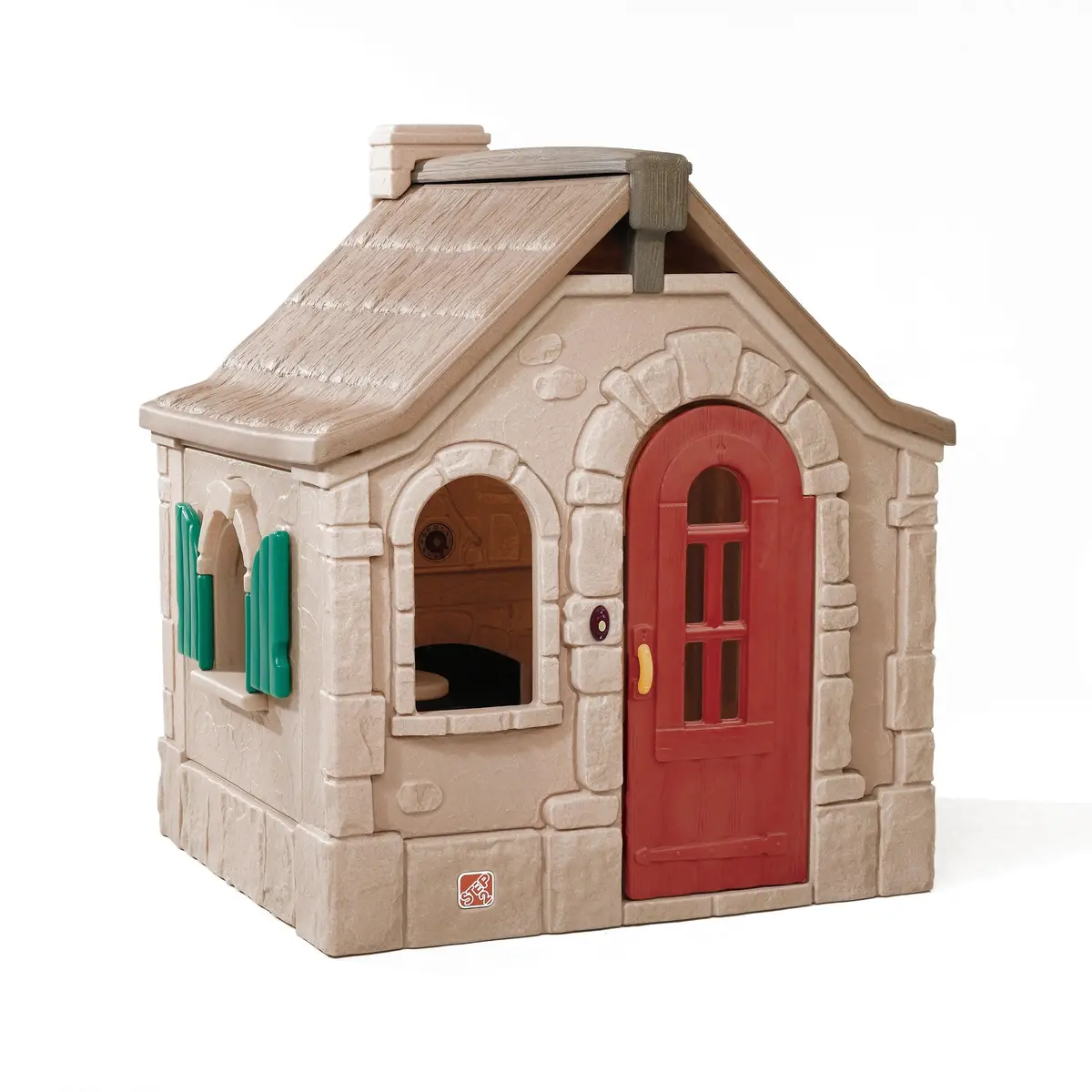 Step 2 Naturally Playfull Story Book Cottage Realistic Amenities & Accessories Indoor & Outdoor Playhouse Set 1