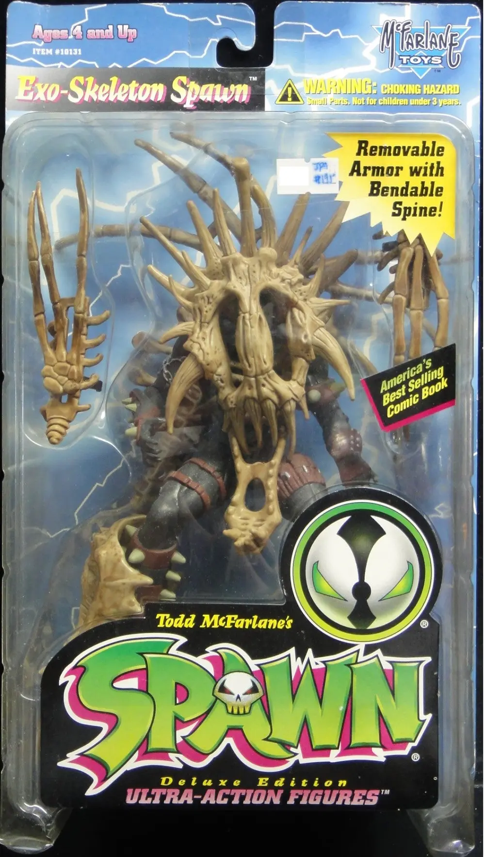 Mcfarlane Toys 再生俠 Todd Mcfarlane's Spawn Deluxe Edition Ultra-Action Figures Series 4 Exo-Skeleton Spawn 85029 (Jpa-195) 1