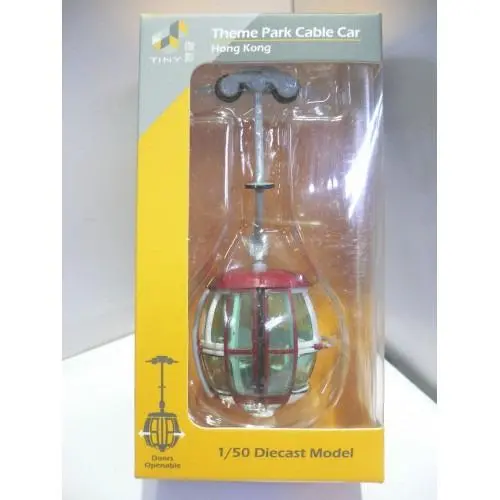 Hold----Toyeast Tiny City 82 1/50 Die-Cast Model Car Theme Park Cable Car Red Atc64122 11315 (C920-146) 1