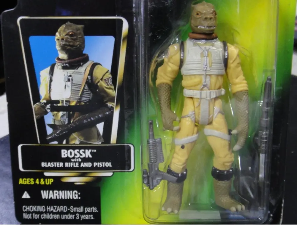 Kenner 星球大戰 Star Wars Power Of The Force Bossk With Blaster Rifle And Pistol 69617 (Pa#0) 2
