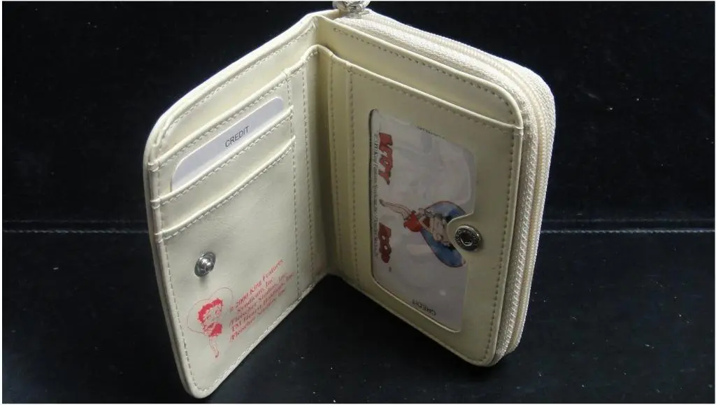 King Features Bb-2037 貝蒂·布普 藍色錢包 Fleischer Betty Boop Blue Color Purse (Pa-0) 2