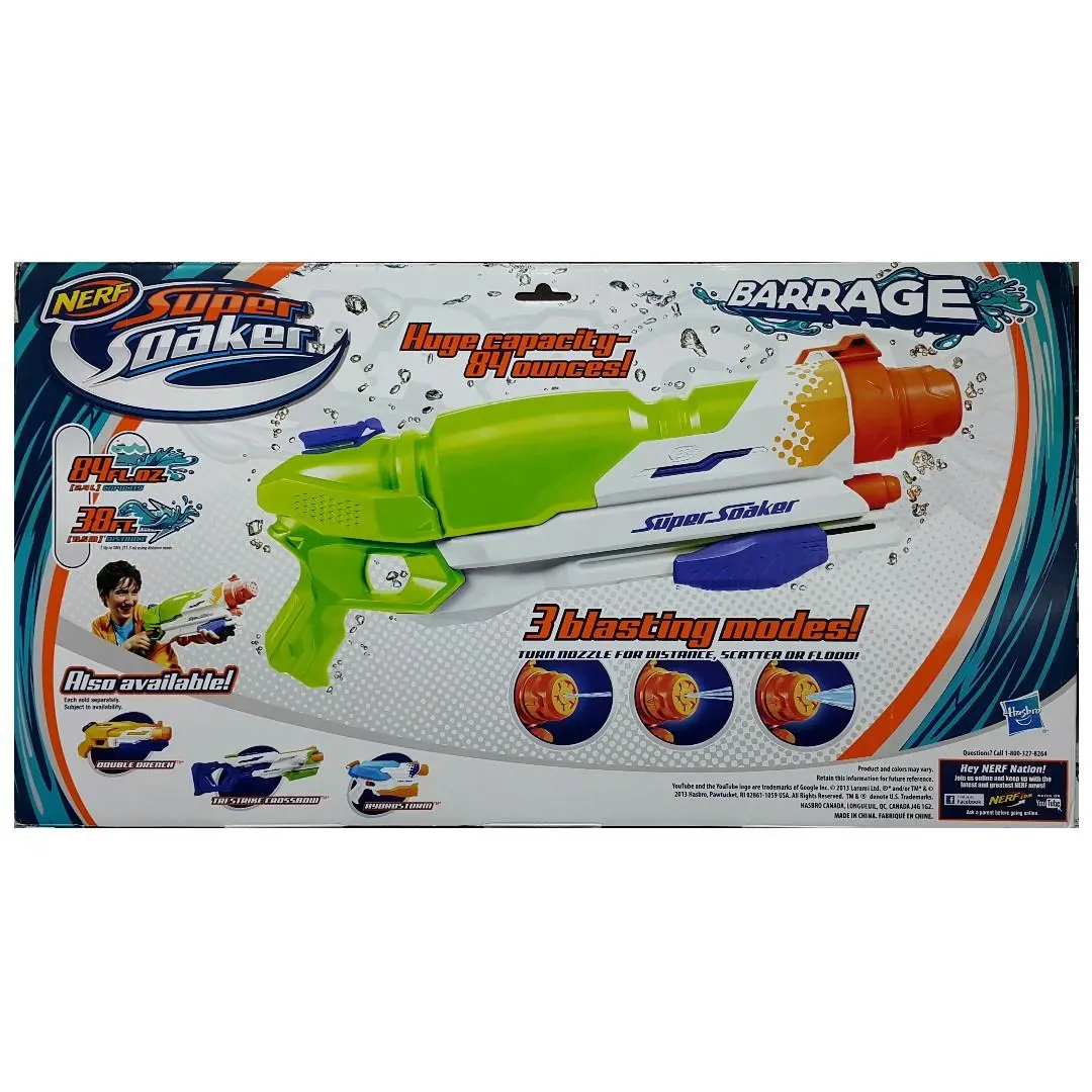 Hasbro Nerf Super Soaker Barrage 89079 (Epc-1041-44) 2