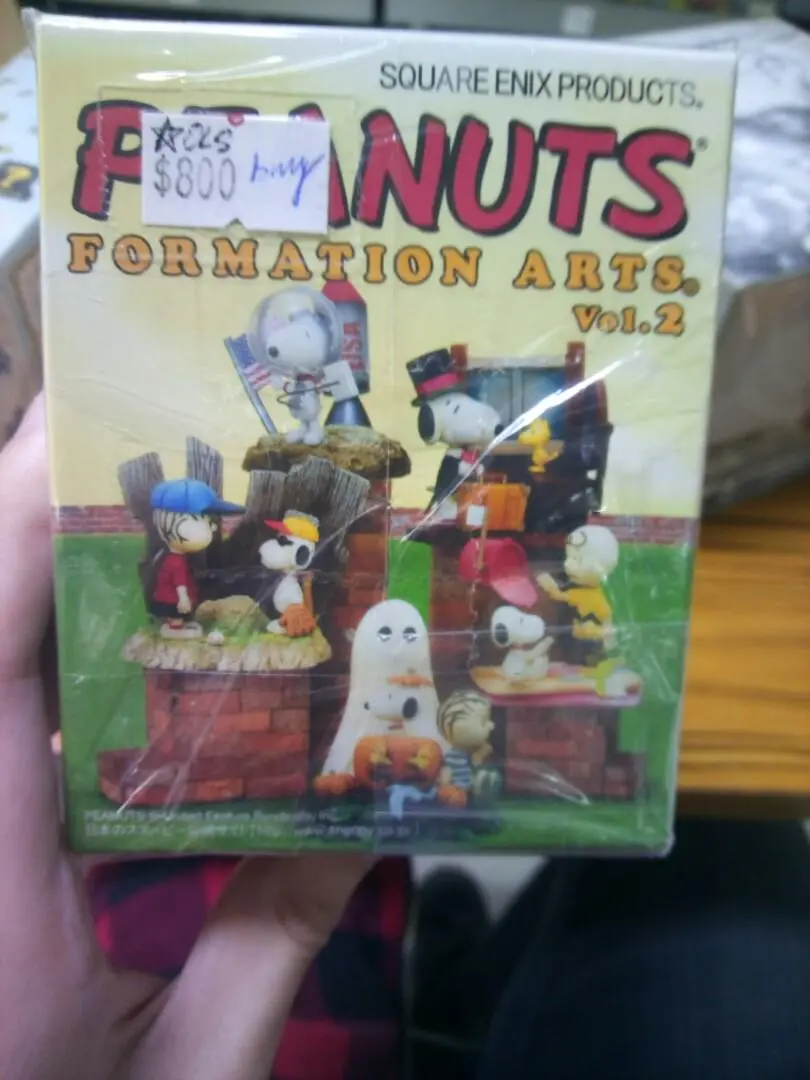 史勞比 Peanuts Formation Art Vol.2  全新盒蛋模型一套5款 Square Enix Products 31132 1