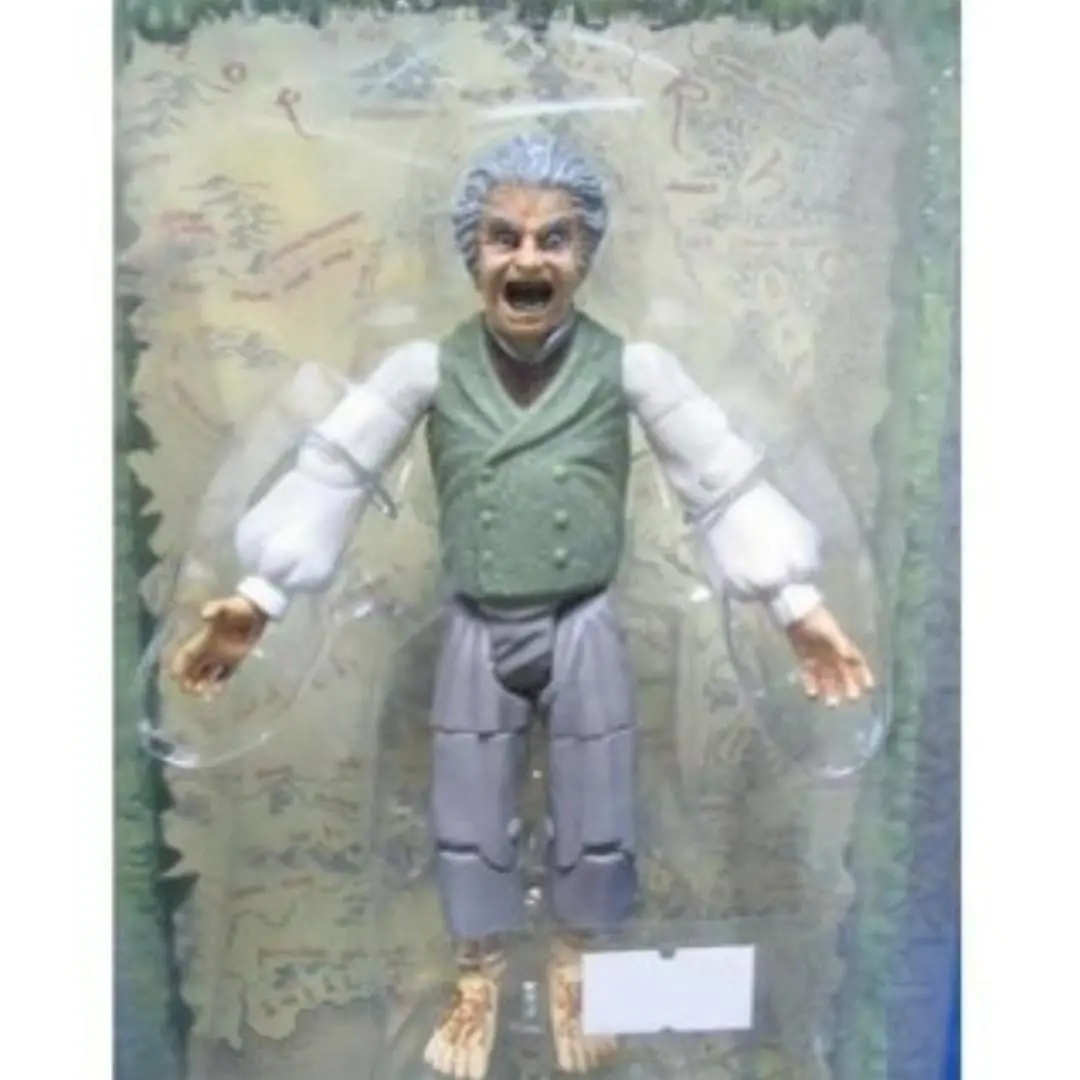 Toy Biz 81490 魔戒首部曲 魔戒現身 比爾博·巴金斯 伊恩·荷姆 The Lord Of The Rings The Fellowship Of The Ring Bilbo Transfixed Mesmerized By The One Ring Ian Holm (Lotr) 2