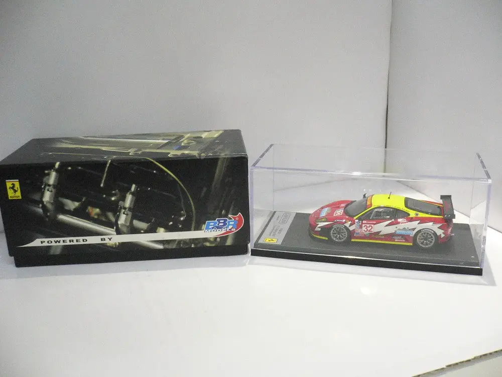 Bbr 1/43 Ferrari F430 Gt 12H. Sebring 2007 Corsa Motorsports Gasoline #32 (Gas10081) (Pak) 1