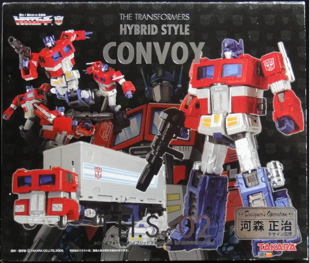 Takara 變形金剛 柯柏文 初版 河森正治 Transformers Hybrid Style Ths-02 Convoy Optimus Prime 66911 (Piu#50) 1