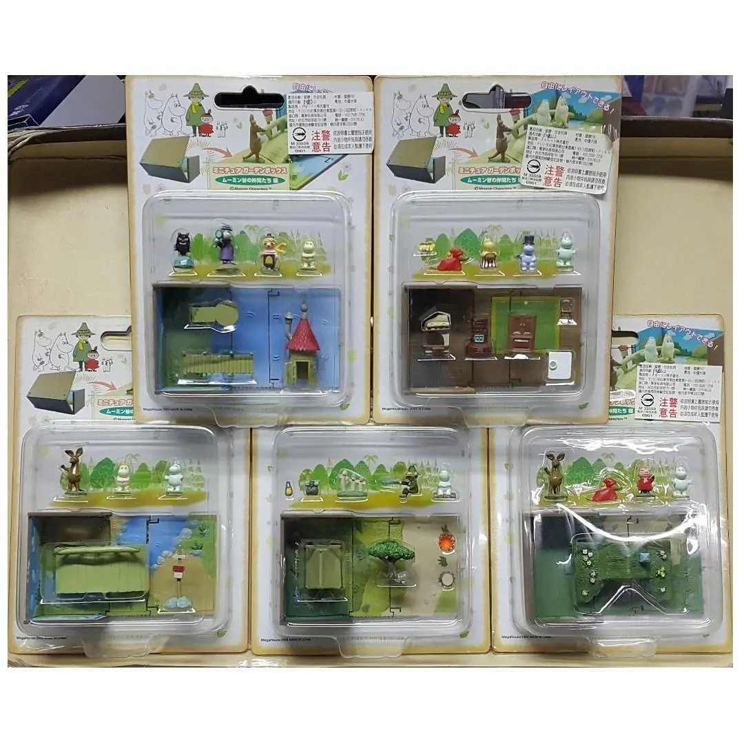Megahouse 80245 小肥肥一族 姆明 歡迎到訪姆明谷 套裝 Miniature Garden Box Welcome To Moomin Valley Set (Buy-Cw) L 1