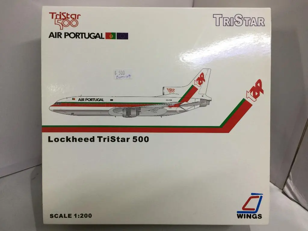 Jc Wings 1/200 Air Portugal L-1011 Lockheed Tristar 500 Cs-Teb (Jc2006) (P15m-109) 1