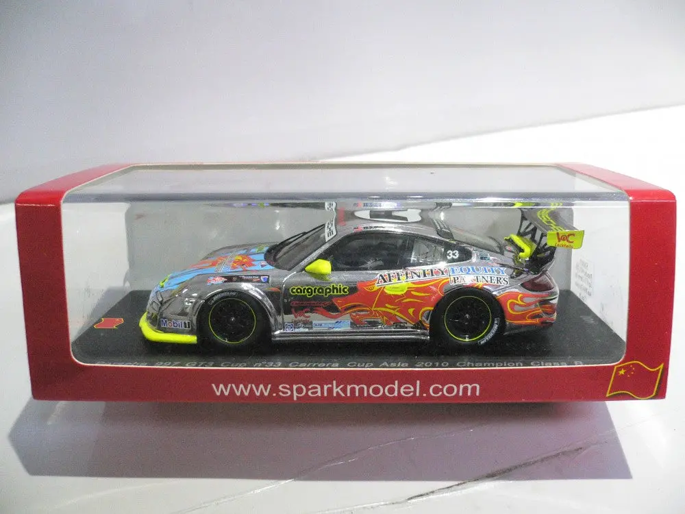 Spark 1/43 Porsche 997 Gt3 Cup Carrera Cup Asia 2010 Champion Class B Sa003 (78003) (Buy) 1