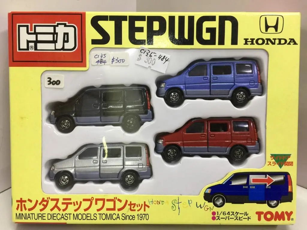 Tomy Tomica 1/64 Honda Stepwgn 車輛套裝 (26294) (C135-484) 1