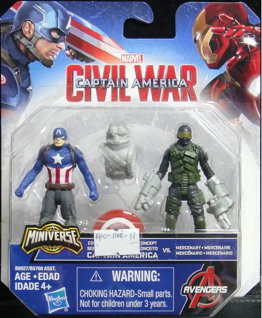 Hasbro 美國隊長 英雄內戰 Marvel Captain America Civil War Vs Mercenary 40364 (Epc-1108-13) 1