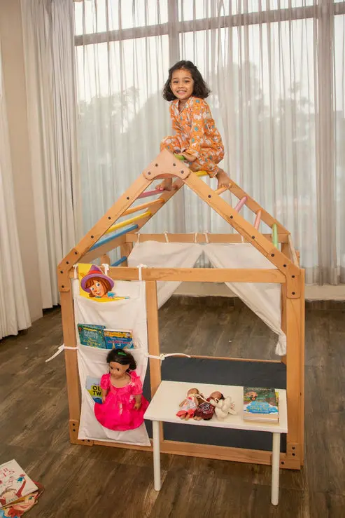 Kiddies Kingdom Climb-N-Play Gym Jungle Gym For Ages 3 And Above 2