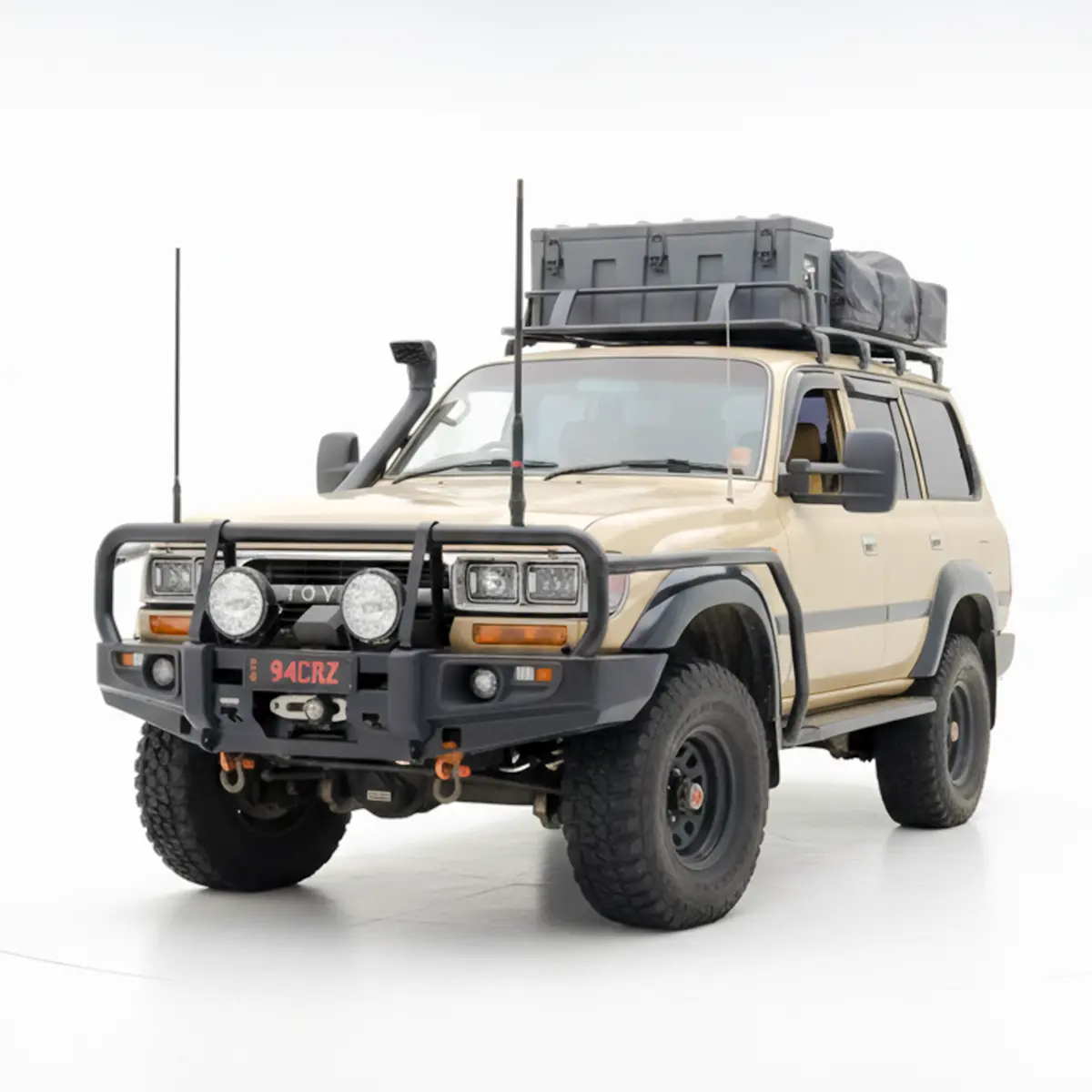 80 Series Bull Bar | Premium Classic Series Rockarmor 1
