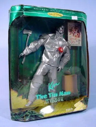 Mattel Hollywood Legends Collection Collector Edition Ken As The Tin Man In The Wizard Of Oz Doll Set 1