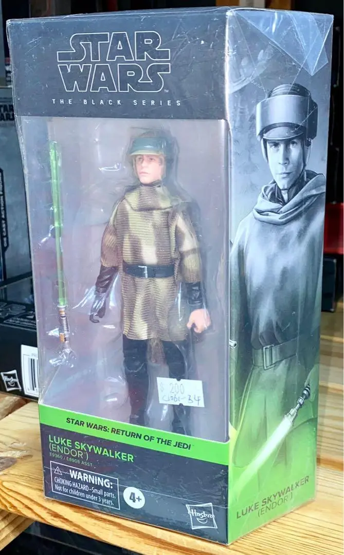 C1061-34 Hasbro Star Wars 星球大戰 The Black Series Figure Luke Skywalker (Endor) 04 Return Of The Jedi 75563 1