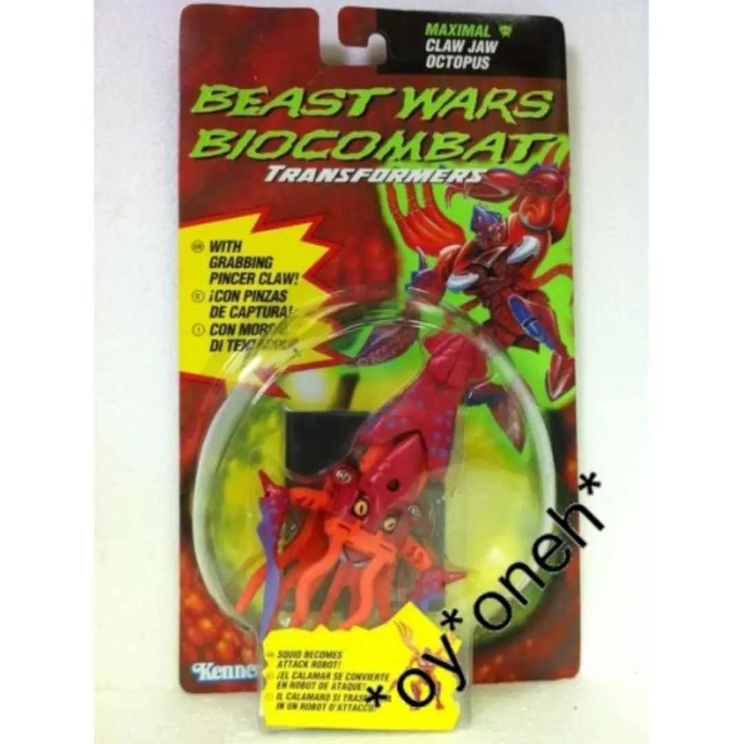 Kenner 42103 變形金剛 特種變形勇士 密斯武 章魚 八爪魚 Transformers Beast Wars Maximal Claw Jaw Octopus (Toy-380C-10) 1
