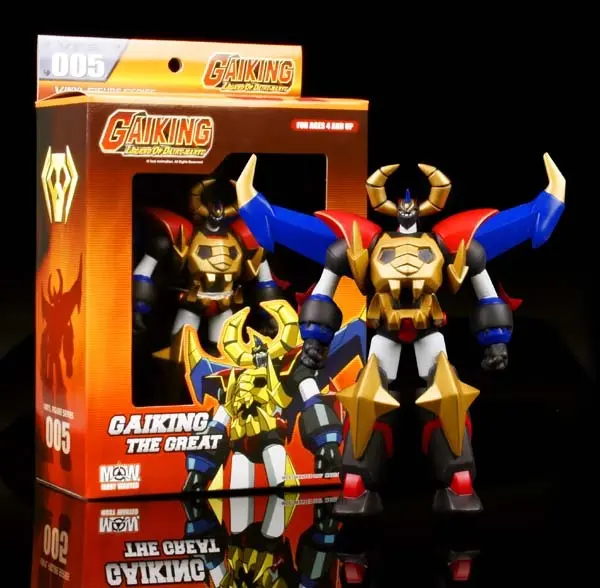Most Wanted 新宇宙飛龍 超級凱獸王 Gaiking Legend Of Daiku-Maryu Vinyl Figure Series Vfs 005 Gaiking The Great 98005  (不包內部黑色紙包裝) (Piu-29) 1139757305 1